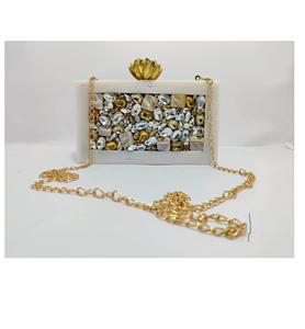 Pochette de type personnalisé en résine artisanale indienne pour femme - Product Image 6