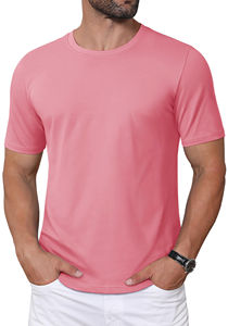 เสื้อยืดผ้าโพลีเอสเตอร์ปรับแต่งได้สำหรับผู้ชายสไตล์ผ้าฝ้าย100% - Product Image 5