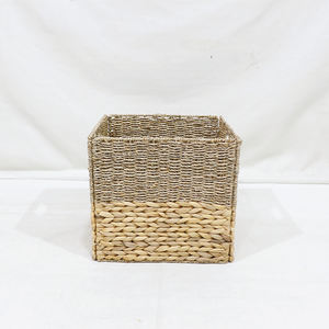 Panier de rangement en herbe de mer écologique et moderne Comehome, cube, gain de place, organisateur tissé - Product Image 3