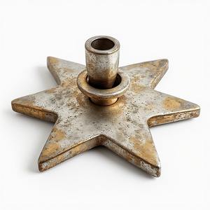 Cesta Navideña AYC METALS con Diseño de Árbol de Navidad, Detalles Dorados Brillantes, Color Personalizable, Construcción Metálica Resistente, Decoración - Product Image 3