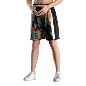 Custom Men Boxing <b>Shorts</b> 2025 New for Sparring Breathable Quick Dry Lightweight Durable 100% <b>Polyester</b> Fabric Custom Logo Wear - Product Image 3