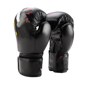 Gants de sport professionnels en PVC avec sangle de poignet réglable et design léger, logo personnalisé pour l'entraînement de boxe - Product Image 5