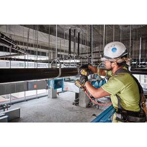 Kit Combinado de Taladro Percutor y Atornillador de Impacto Eléctrico de 20V MAX, Herramienta Eléctrica Inalámbrica Industrial con 2 Baterías y Cargador - Product Image 5