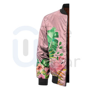 Chaqueta de bombardero Premium de béisbol universitario para hombre de alta calidad, nuevo diseño de cremallera, chaqueta de invierno con cuello levantado para hombre, precio al por mayor - Product Image 4