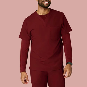 Vente flash : blouses médicales pour hommes, uniformes d'infirmière tissés, sous-vêtements pour hôpitaux, pour le confort et le style, uniformes pour hommes pour l'hôpital - Product Image 2