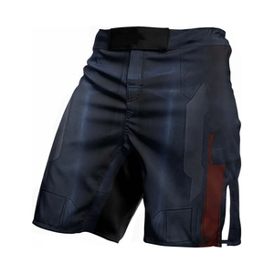 Vêtements d'arts martiaux Shorts MMA pour hommes Extensibles Légers Respirants Ouverture latérale Fermeture à crochets et boucles avec service OEM - Product Image 5