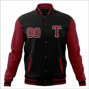 แจ็กเก็ตเสื้อกีฬาแขนยาวผ้าฝ้ายโพลีเอสเตอร์สไตล์สตรีทสำหรับฤดูหนาวกำหนดหมายเลขชื่อตามสั่ง - Product Image 6