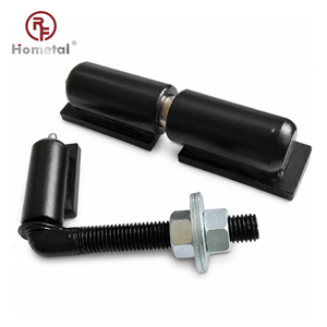 Charnière <span class=keywords><strong>de</strong></span> <span class=keywords><strong>portail</strong></span> en acier soudé avec tige filetée réglable <span class=keywords><strong>pour</strong></span> l'installation <span class=keywords><strong>de</strong></span> portes métalliques - Product Image 5