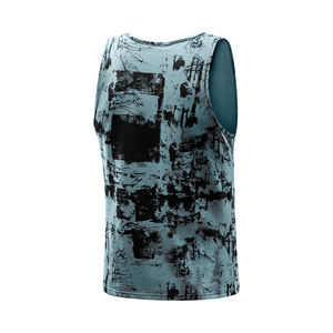 Ropa deportiva personalizada Camisetas sin mangas para hombre Impresión personalizada Camiseta sin mangas para hombre Camisetas sin mangas transpirables - Product Image 3