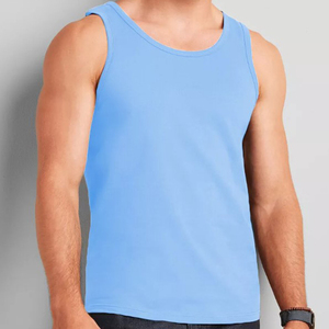 Camisetas sin Mangas para Hombre, Camiseta de Canalé de Alta Calidad, Ajustada, Tejido Básico, Camiseta de Verano para Salir, Camiseta sin Mangas para Hombre - Product Image 2