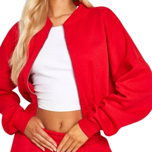Nouvelle arrivée de costume de jogging deux pièces décontracté pour femmes du fournisseur direct d'usine haut de rue avec service OEM de courte durée - Product Image 3