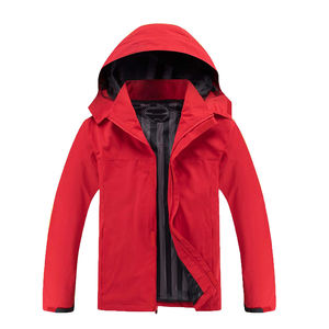 Chaqueta cortavientos de logotipo personalizado de alta calidad superventas para hombre estilo callejero con cuello levantado cremallera completa servicio OEM - Product Image 4