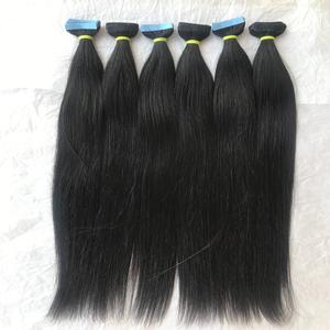 Venta al por mayor de extensiones de cabello virgen indio recto en bruto sin procesar vietnamita Super doble dibujado de alta calidad suelta onda profunda - Product Image 1