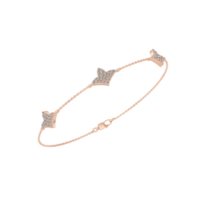 Bracelet de luxe en or 14k diamant bijoux à maillons de chaîne fins fabriqués à la main à la mode sur mesure pour les femmes bracelet en diamant naturel OEM ODM - Product Image 5
