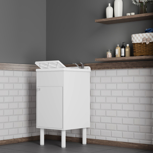 Lavabo Exterior Serie Uniko 45x50x85 Cm, Lavabo para Baño - Product Image 4