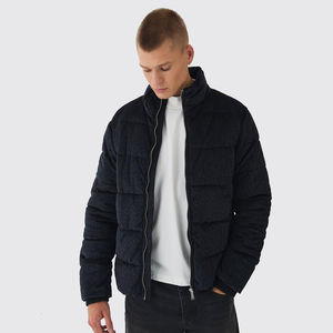 Veste matelassée oversize unisexe de qualité supérieure, fermeture éclair, hiver, personnalisée, matelassée, imperméable, respirante, de haute qualité, à capuche - Product Image 1