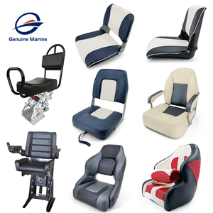 Sièges de capitaine de <span class=keywords><strong>bateau</strong></span> de luxe en aluminium et acier inoxydable, confortables, avec suspension et amortissement des chocs - Product Image 5