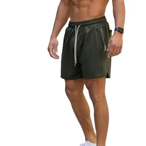 กางเกงขาสั้นออกกำลังกายผ้าอ็อกซ์ฟอร์ด ระบายอากาศ กันลม แห้งเร็ว ยืดหยุ่น นุ่มสบาย มีซิป เหมาะสำหรับวิ่ง จ๊อกกิ้ง ฟิตเนส ลดราคาพิเศษ - Product Image 3