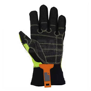 Gants de mécanicien en cuir personnalisés avec votre propre conception Gants de mécanicien en bon matériau de marque privée - Product Image 2