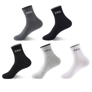 Customizable Logo <b>Crew</b> <b>Socks</b> High Quality Self-Heated Breathable Casual Winter Bottom Cuff Body Eco-Friendly Cotton Blend 2026 - Product Image 2