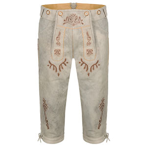 Short bavarois en cuir de qualité supérieure porte des vêtements de danse broderie personnalisée short Oktoberfest décontracté de haute qualité - Product Image 5