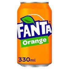 Fantaa Orange Soda 330ml Canette Boisson gazeuse sucrée et fruitée Fournisseur en gros de canettes de boisson gazeuse Fantaa Orange - Product Image 5