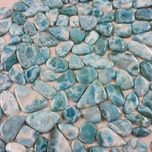 Larimar natural cabujón mezclado de alta calidad azul Larimar joyería de gran tamaño Larimar - Product Image 4