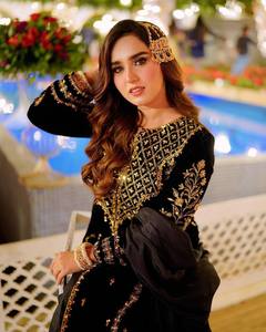 <b>Women's</b> Designer Fully Stitched Lehenga Choli Party Wear with Hand Drawn Viscose Dupatta - Product Image 5