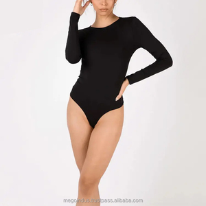 จั๊มสูทผ้าไนลอนแขนยาวน้ำหนักเบาสำหรับผู้หญิงชุดเล่นโยคะแบบแห้งเร็วโลโก้ออกแบบได้ตามต้องการ - Product Image 6