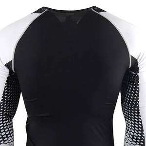 Custom Best Quality Plain <b>Mma</b> <b>Rash</b> <b>Guard</b> Long Sleeve Rush <b>Guard</b> for Men Long Sleeve Regular-Fit Compression <b>Rash</b> <b>Guard</b> - Product Image 2