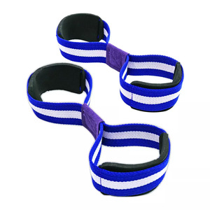 Correas de levantamiento de pesas para gimnasio, 8 correas de neopreno de alta calidad para Fitness y musculación - Product Image 6