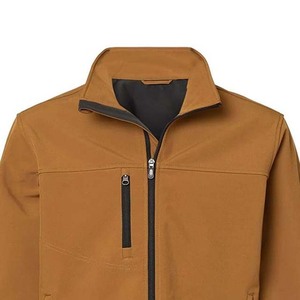 เสื้อแจ็คเก็ตซอฟต์เชลล์ผู้ชาย คุณภาพสูง ระบายอากาศได้ดี ผ้าแคนวาส คอตั้ง ใส่สบาย ทันสมัย เหมาะสำหรับกิจกรรมกลางแจ้ง ฤดูหนาว สไตล์ไฮสตรีท เคลือบด้านหน้า - Product Image 6