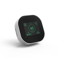 Sensor Detektor Kualitas Udara Cerdas dengan Logo Kustom Grosir untuk PM10 PM2.5 PM1.0 Kontrol Jarak Jauh WIFI Penggunaan Dalam dan Luar Ruangan Cepat
