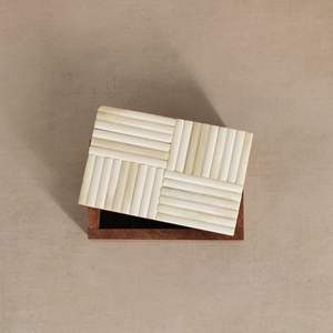 Boîtes à bijoux en os faites à la main avec un design moderne boîte-cadeau de bijoux pour la décoration de la maison boîte à bijoux en gros - Product Image 3