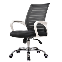 Chaise de bureau professionnelle en maille noire Caractéristiques de confort Bureau de direction Chaise d'ordinateur bon marché Chaise de direction Matériel de jeu moderne