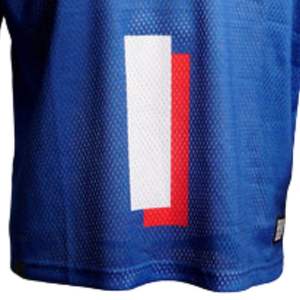 Camiseta de Entrenamiento de Fútbol Azul, Transpirable, de Malla, Uniforme Deportivo Personalizado para Equipos, Proveedor OEM - Product Image 6