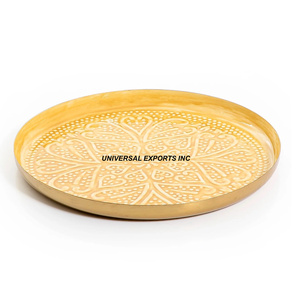 Round Chocolate Tray Premium Quality Handmade <b>Sweet</b> Platter Latest Arrival Designer Chocolate Tray - Product Image 4