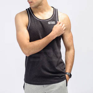 Camiseta sin mangas de gran tamaño de último diseño de servicio OEM para hombres Camiseta sin mangas de hombre de precio bajo de fabricante alto - Product Image 3