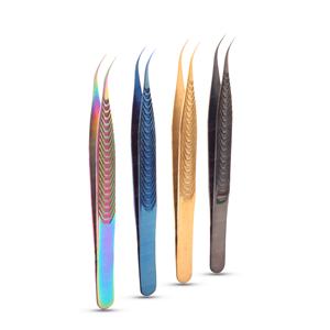 แหนบขนตาตามหลักสรีรศาสตร์ที่มีด้ามจับที่สะดวกสบายความแม่นยำสูงและปลายเรียวสำหรับการกำจัดขนคุด - Product Image 4