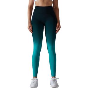 Leggings de Yoga en Polyester Spandex léger pour femmes respirant séchage rapide extensible Fitness pantalon d'entraînement taille haute vêtements de sport - Product Image 1