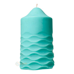 Elegante vela de pilar de cera de soja ondulada Jumbo para Navidad, Halloween, decoraciones de Pascua y estilo de evento en casa para regalar - Product Image 5