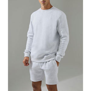 Ensembles de pulls molletonnés et de shorts personnalisés pour hommes survêtement en coton polaire de la meilleure qualité ensemble de jogging 2025 pour hommes et femmes - Product Image 6