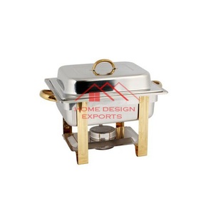 2024 Latest Design Home Hotel Decor Metal Food Serving Metal Chafing Dish for Home Hotel Wedding Decor USe - Product Image 1