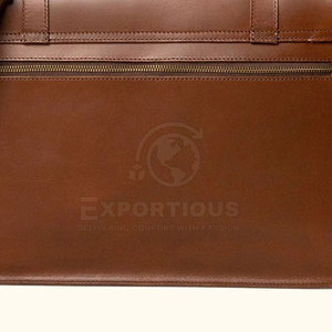 Sac d'ordinateur portable en cuir de haute qualité en gros fabriqué au Pakistan Sac d'ordinateur portable en cuir durable le plus vendu - Product Image 5