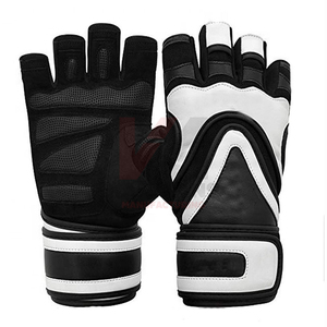 Guantes de Gimnasia de Cuero Premium para Crossfit, Protectores de Palma, Agarres Resistentes para Barra Horizontal, Guantes de Gimnasio para Hombre y Mujer con Soporte para Muñeca - Product Image 1