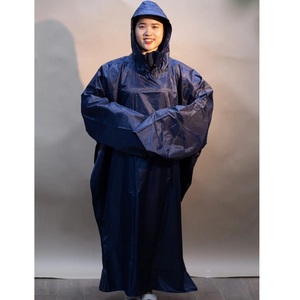 เสื้อกันฝนผ้าไนลอนหลากสีนำกลับมาใช้ใหม่ได้น้ำหนักเบาเสื้อกันฝนสำหรับขี่จักรยานและรถจักรยานยนต์จากเวียดนาม - Product Image 2