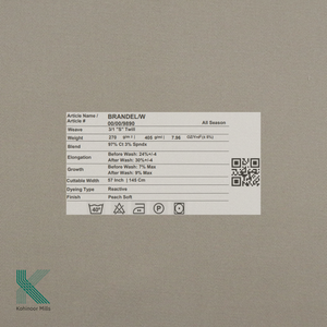 3% ผ้าฝ้าย97% ทอลายทแยงผ้าสแปนเด็กซ์เอวกลางแบนมีซิปด้านหน้าผ้าชิโนระบายอากาศย้อมธรรมดา - Product Image 6