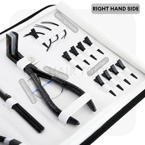 Salon Extension Hair Tools pinze Micro Link nastro in acciaio inossidabile in pinze per cucire clip di sezionamento dell'ago tirando il gancio - Product Image 4