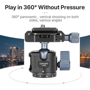 Mini <span class=keywords><strong>trépied</strong></span> en aluminium <span class=keywords><strong>avec</strong></span> tête sphérique 360 Arca Plate Cold Shoe Metal Tripod pour <span class=keywords><strong>Iphone</strong></span> Samsung Phone DSLR Camera LED Light Mic - Product Image 6