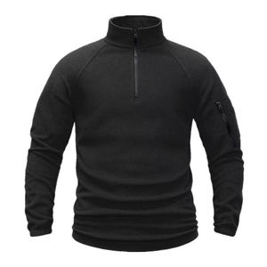 Sweat-shirt à fermeture éclair sur le devant pour homme Edingle, décontracté, 100% polyester, uni, logo personnalisé, coupe ample, pour le printemps - Product Image 3
